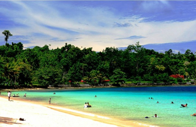 Tempat Wisata Lampung - Pantai Pasir Putih